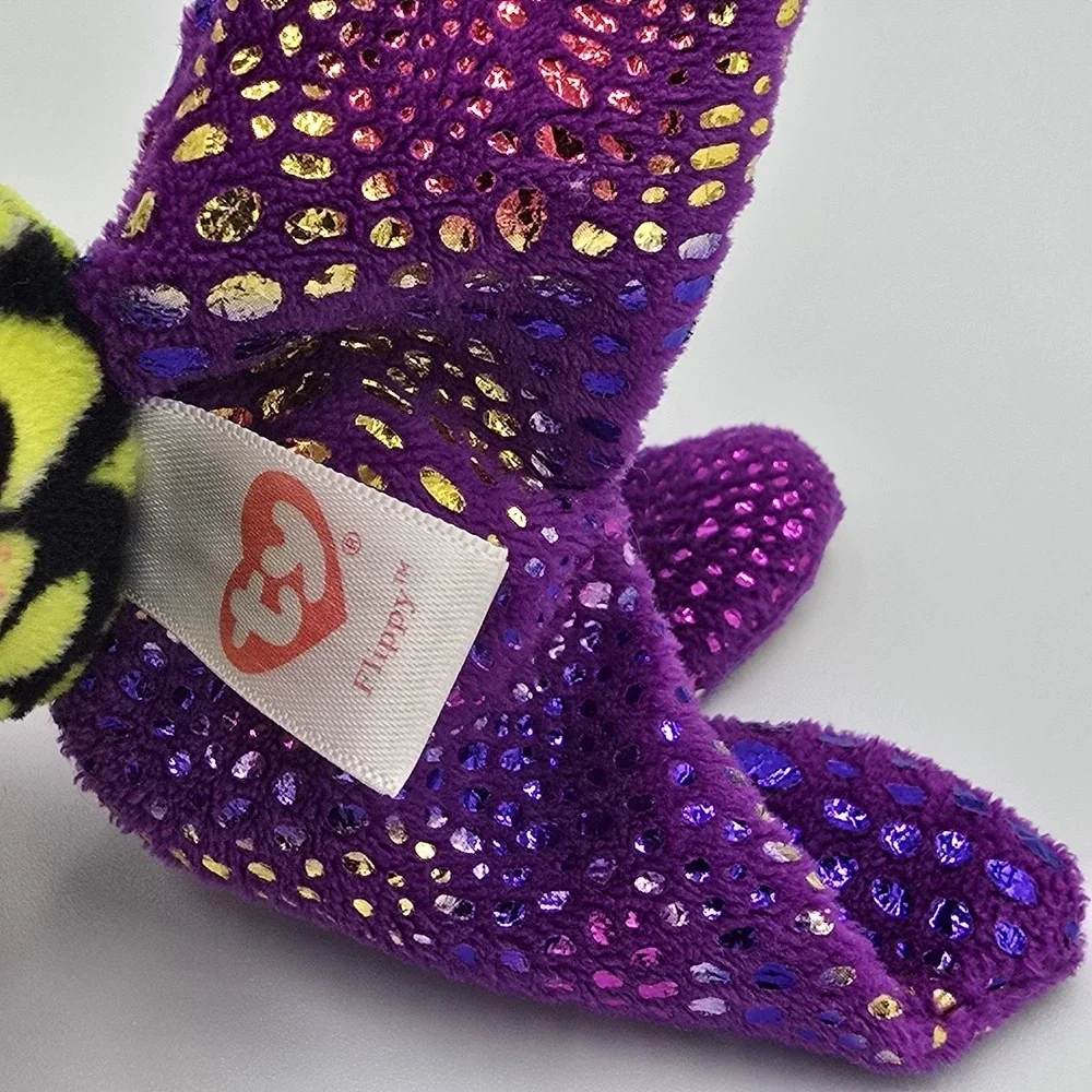 Ty Beanie Boos Flippy Rainbow Fish Plush 6